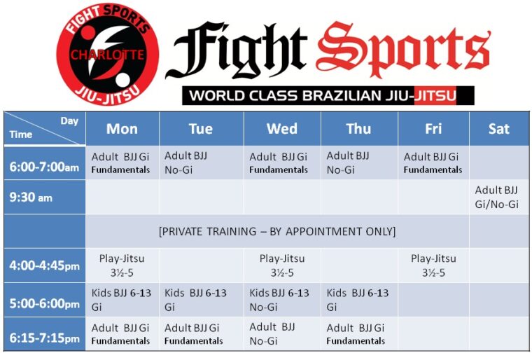 Schedule – FSC